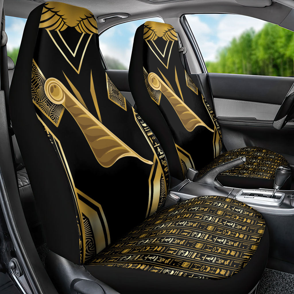 Egypt Feather Of Maat Car Seat Cover Ancient Mythology Truth And Justice