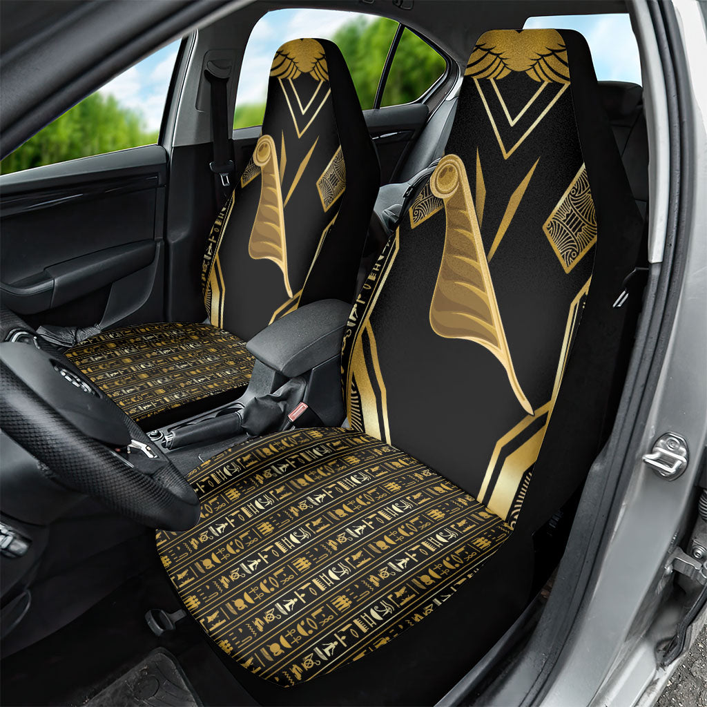 Egypt Feather Of Maat Car Seat Cover Ancient Mythology Truth And Justice