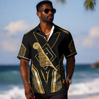 Egypt Feather Of Maat Hawaiian Shirt Ancient Mythology Truth And Justice DT05