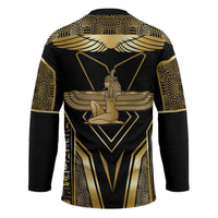 Egypt Feather Of Maat Hockey Jersey Ancient Mythology Truth And Justice