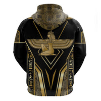 Egypt Feather Of Maat Hoodie Ancient Mythology Truth And Justice