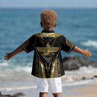 Egypt Feather Of Maat Kid Hawaiian Shirt Ancient Mythology Truth And Justice DT05