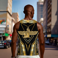 Egypt Feather Of Maat Men Tank Top Ancient Mythology Truth And Justice