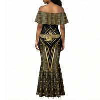Egypt Feather Of Maat Mermaid Dress Ancient Mythology Truth And Justice