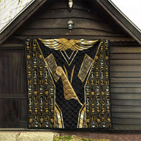 Egypt Feather Of Maat Quilt Ancient Mythology Truth And Justice