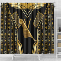 Egypt Feather Of Maat Shower Curtain Ancient Mythology Truth And Justice