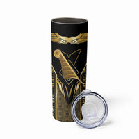 Egypt Feather Of Maat Skinny Tumbler Ancient Mythology Truth And Justice