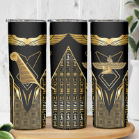 Egypt Feather Of Maat Skinny Tumbler Ancient Mythology Truth And Justice