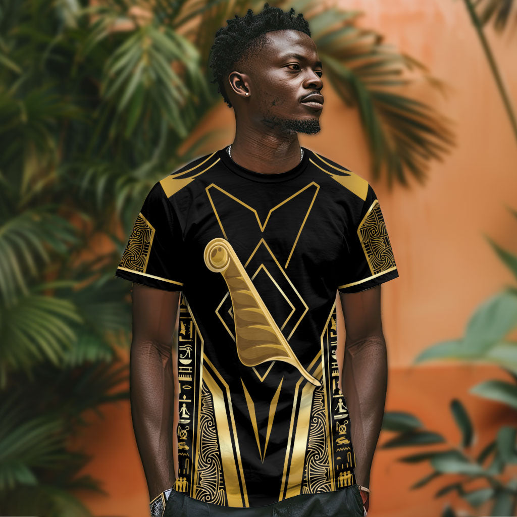 Egypt Feather Of Maat T shirt Ancient Mythology Truth And Justice