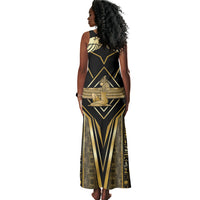 Egypt Feather Of Maat Tank Maxi Dress Ancient Mythology Truth And Justice