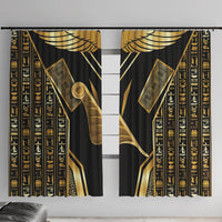 Egypt Feather Of Maat Window Curtain Ancient Mythology Truth And Justice