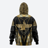 Egypt Feather Of Maat Zip Hoodie Ancient Mythology Truth And Justice