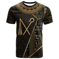 Egypt Crook And Flail T shirt Ancient Mythology Pharaoh Royalty Gold