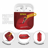 Spain Cycling AirPods Case You Don't Stop Cycling When You Get Old - Wonder Print Shop