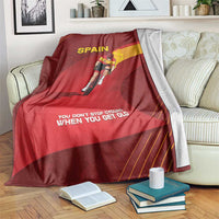 Spain Cycling Blanket You Don't Stop Cycling When You Get Old - Wonder Print Shop