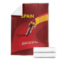 Spain Cycling Blanket You Don't Stop Cycling When You Get Old - Wonder Print Shop