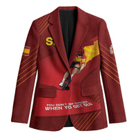 Personalized Spain Cycling Blazer You Don't Stop Cycling When You Get Old - Wonder Print Shop
