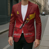 Personalized Spain Cycling Blazer You Don't Stop Cycling When You Get Old - Wonder Print Shop