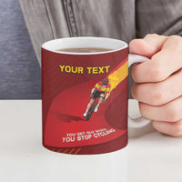 Spain Cycling Ceramic Mug You Don't Stop Cycling When You Get Old - Wonder Print Shop