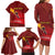 Personalized Spain Cycling Family Matching Long Sleeve Bodycon Dress and Hawaiian Shirt You Don't Stop Cycling When You Get Old - Wonder Print Shop