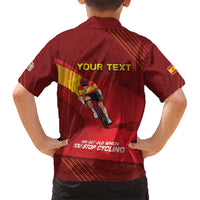 Personalized Spain Cycling Hawaiian Shirt You Don't Stop Cycling When You Get Old - Wonder Print Shop