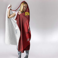 Spain Cycling Hooded Blanket You Don't Stop Cycling When You Get Old - Wonder Print Shop