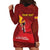 Personalized Spain Cycling Hoodie Dress You Don't Stop Cycling When You Get Old - Wonder Print Shop