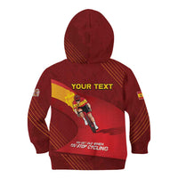 Personalized Spain Cycling Kid Hoodie You Don't Stop Cycling When You Get Old - Wonder Print Shop