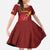 Personalized Spain Cycling Kid Short Sleeve Dress You Don't Stop Cycling When You Get Old - Wonder Print Shop