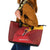 Spain Cycling Leather Tote Bag You Don't Stop Cycling When You Get Old - Wonder Print Shop