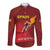 Personalized Spain Cycling Long Sleeve Button Shirt You Don't Stop Cycling When You Get Old - Wonder Print Shop