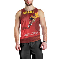 Personalized Spain Cycling Men Tank Top You Don't Stop Cycling When You Get Old - Wonder Print Shop
