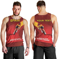 Personalized Spain Cycling Men Tank Top You Don't Stop Cycling When You Get Old - Wonder Print Shop
