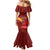 Personalized Spain Cycling Mermaid Dress You Don't Stop Cycling When You Get Old - Wonder Print Shop