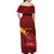 Personalized Spain Cycling Off Shoulder Maxi Dress You Don't Stop Cycling When You Get Old - Wonder Print Shop