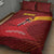 Spain Cycling Quilt Bed Set You Don't Stop Cycling When You Get Old - Wonder Print Shop