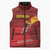 Personalized Spain Cycling Sleeveless Puffer Jacket You Don't Stop Cycling When You Get Old - Wonder Print Shop