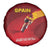 Spain Cycling Spare Tire Cover You Don't Stop Cycling When You Get Old - Wonder Print Shop