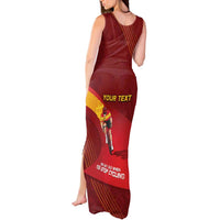 Personalized Spain Cycling Tank Maxi Dress You Don't Stop Cycling When You Get Old - Wonder Print Shop