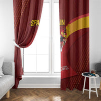 Spain Cycling Window Curtain You Don't Stop Cycling When You Get Old - Wonder Print Shop