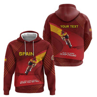 Personalized Spain Cycling Zip Hoodie You Don't Stop Cycling When You Get Old - Wonder Print Shop