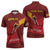 Personalized Spain Cycling Zipper Polo Shirt You Don't Stop Cycling When You Get Old - Wonder Print Shop