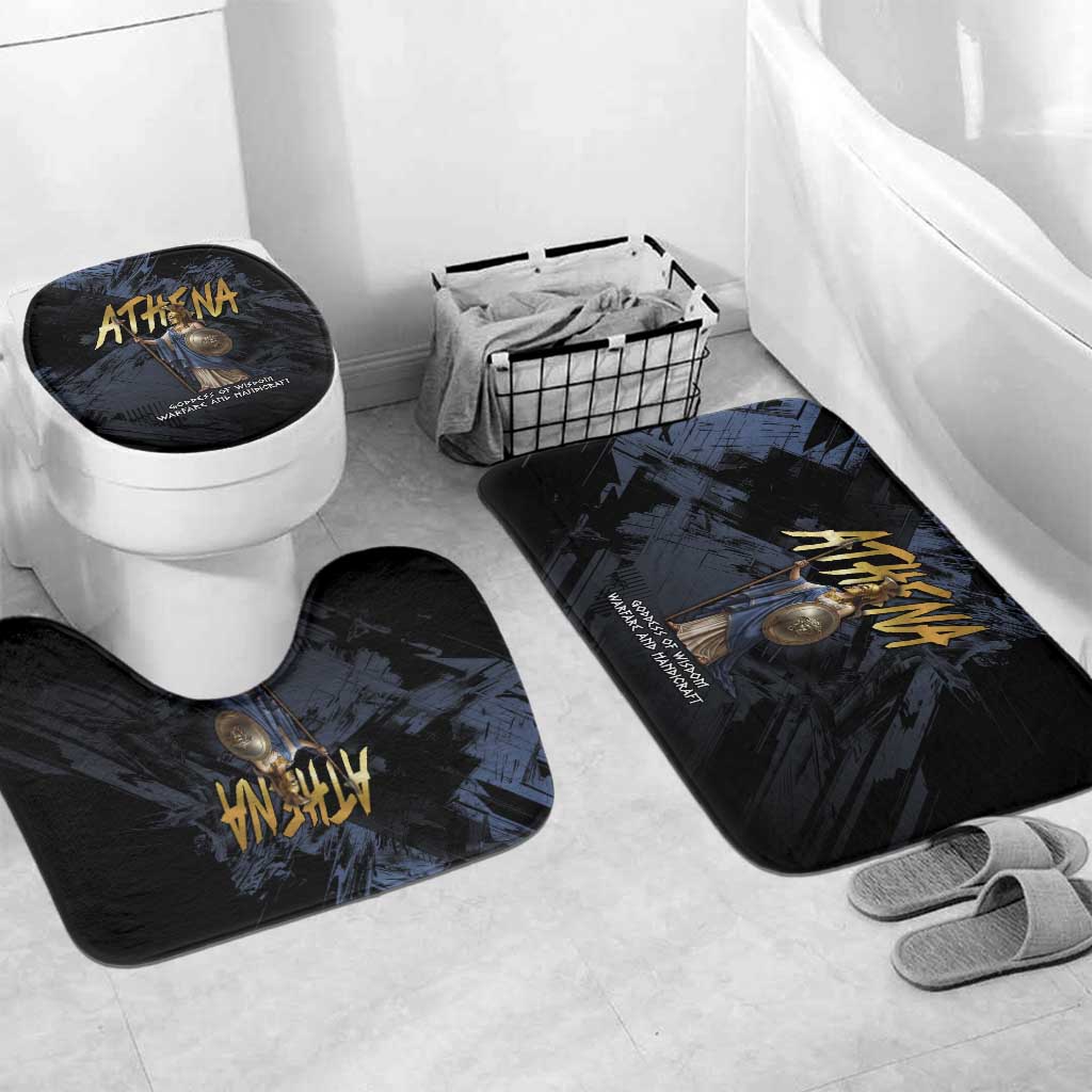 Ancient Greek Athena Bathroom Set Goddess Of Wisdom - Wonder Print Shop