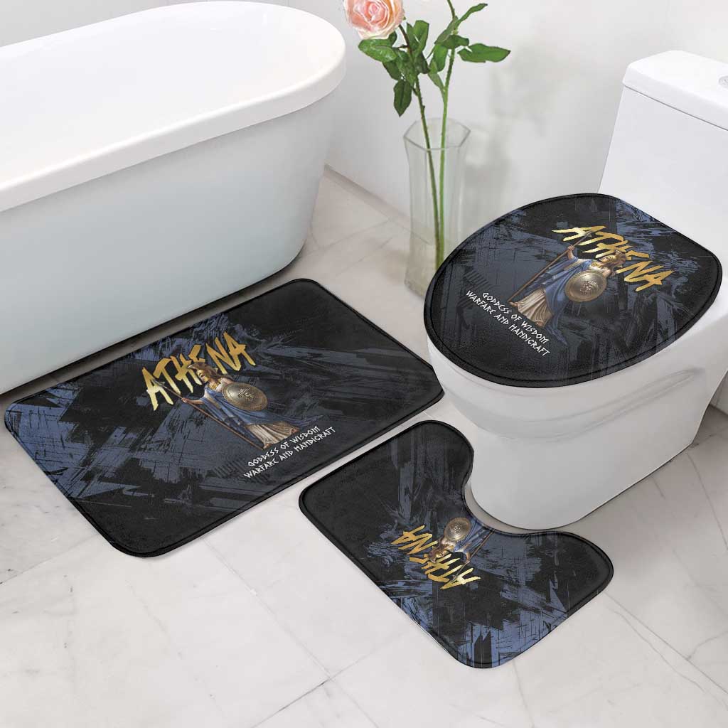 Ancient Greek Athena Bathroom Set Goddess Of Wisdom - Wonder Print Shop