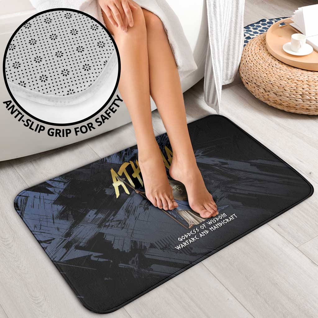 Ancient Greek Athena Bathroom Set Goddess Of Wisdom - Wonder Print Shop