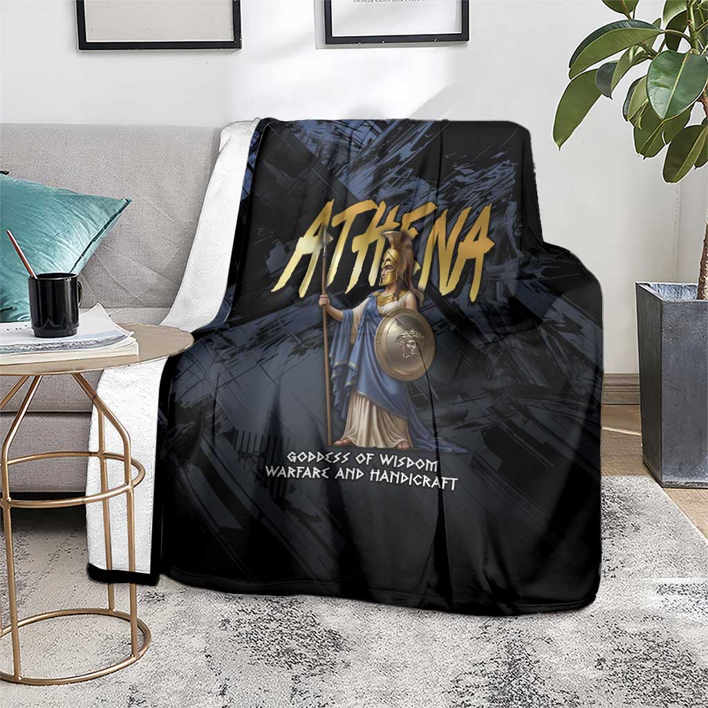 Ancient Greek Athena Blanket Goddess Of Wisdom - Wonder Print Shop