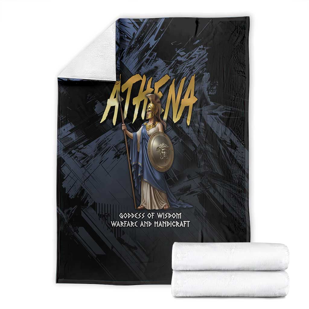 Ancient Greek Athena Blanket Goddess Of Wisdom - Wonder Print Shop