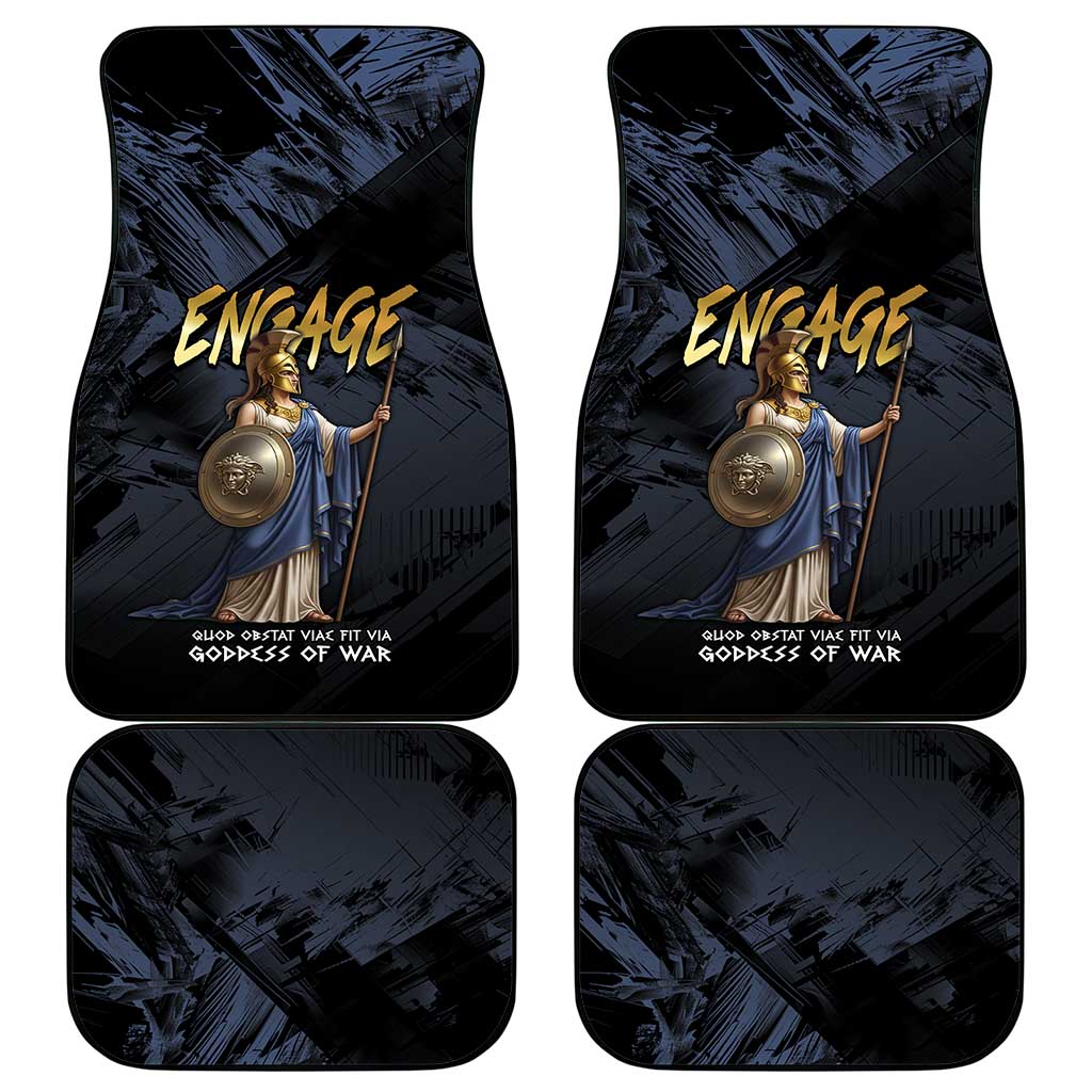 Ancient Greek Athena Car Mats Goddess Of Wisdom - Wonder Print Shop