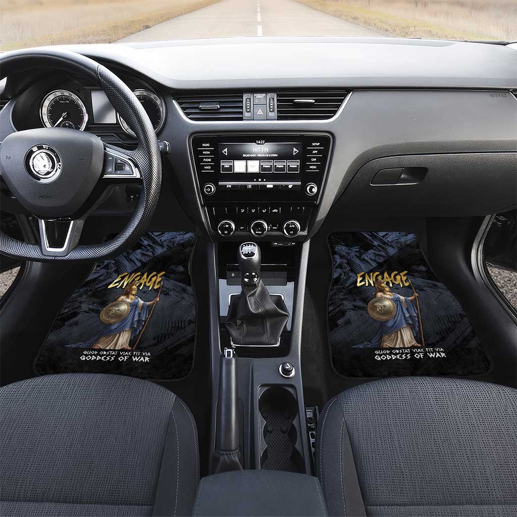 Ancient Greek Athena Car Mats Goddess Of Wisdom - Wonder Print Shop