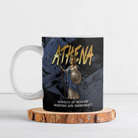 Ancient Greek Athena Ceramic Mug Goddess Of Wisdom - Wonder Print Shop